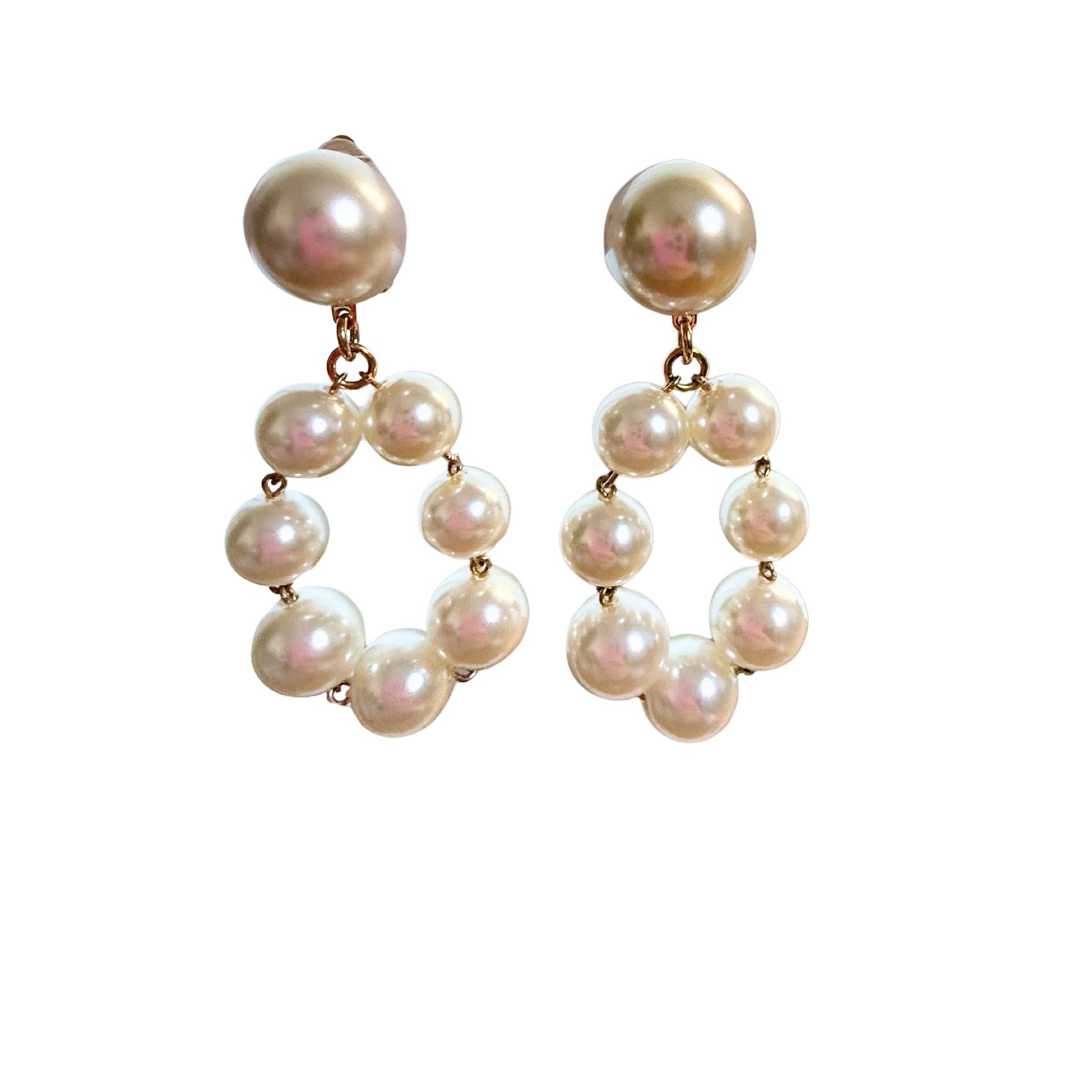 BOUCLES D'OREILLES FRANCINE BRAMLI: BASTILLE S EN PERLES