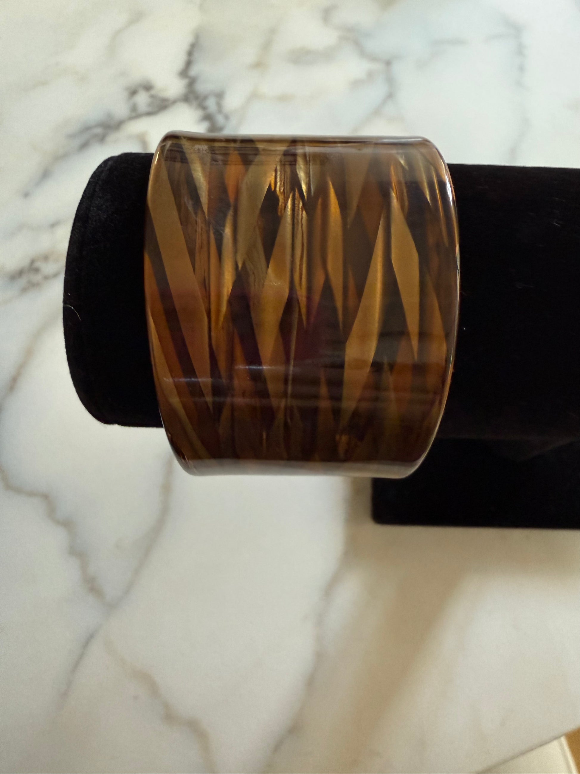 MANCHETTE FRANCINE BRAMLI: MARRON GLACÉ