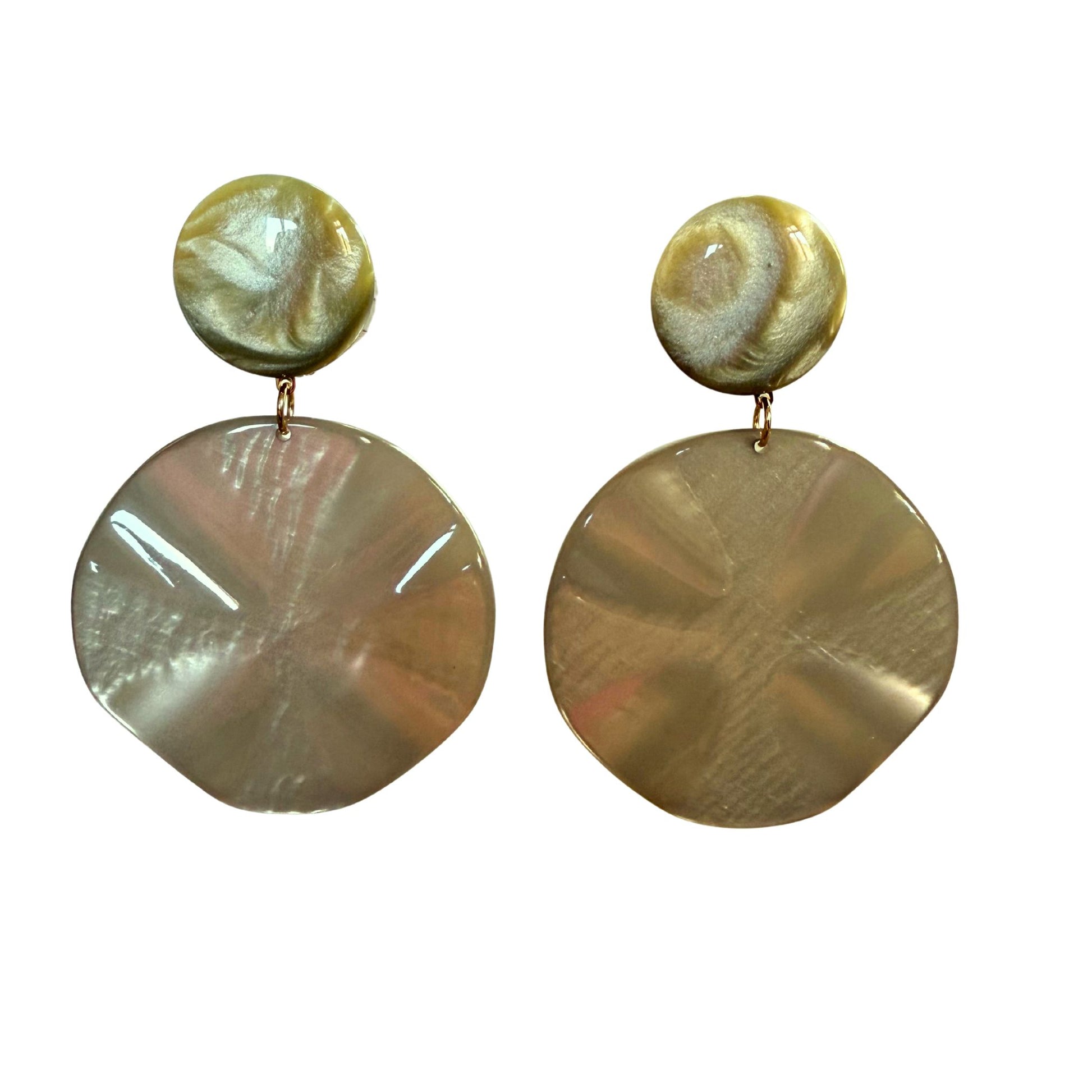 BOUCLES D'OREILLES FRANCINE BRAMLI: VENUS L KAKI