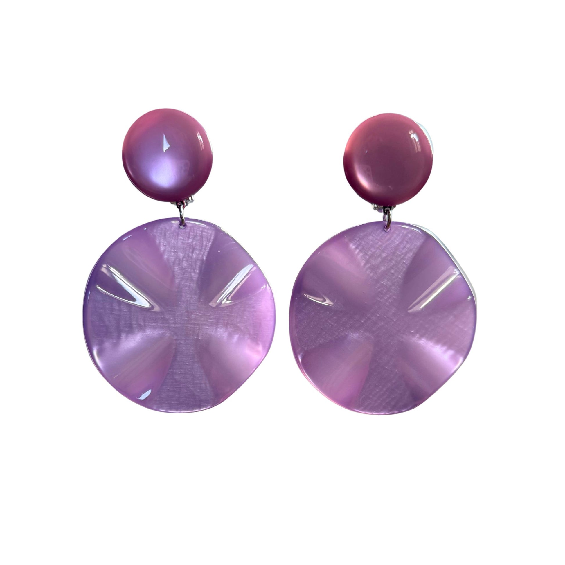 BOUCLE D'OREILLES FRANCINE BRAMLI: VENUS L PARME
