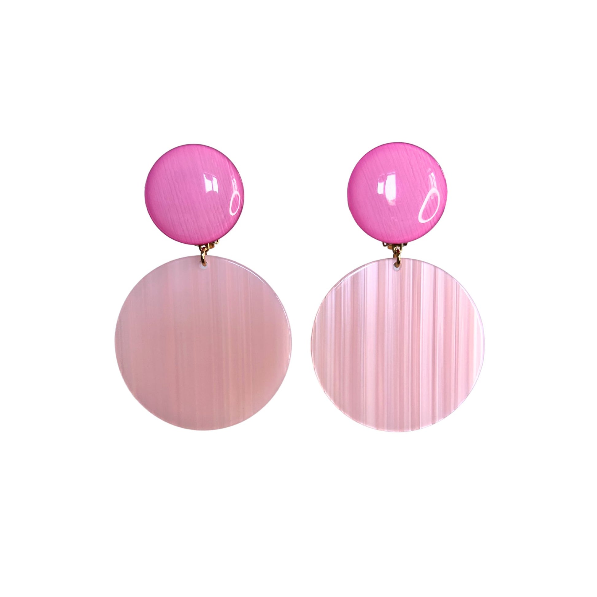 Boucles d'oreilles Francine Bramli: ADELE L ROSE