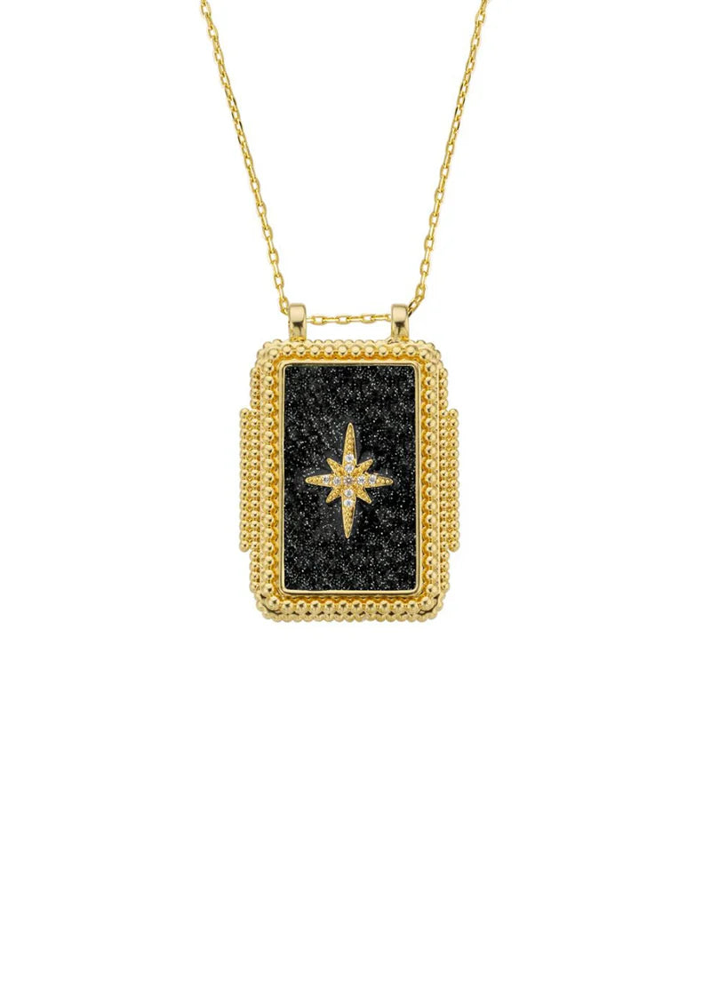 COLLIER - BLACK DIWALI TWICE BOHEME