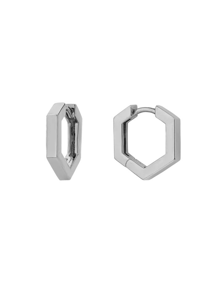 BOUCLES D'OREILLES - BOLD silver