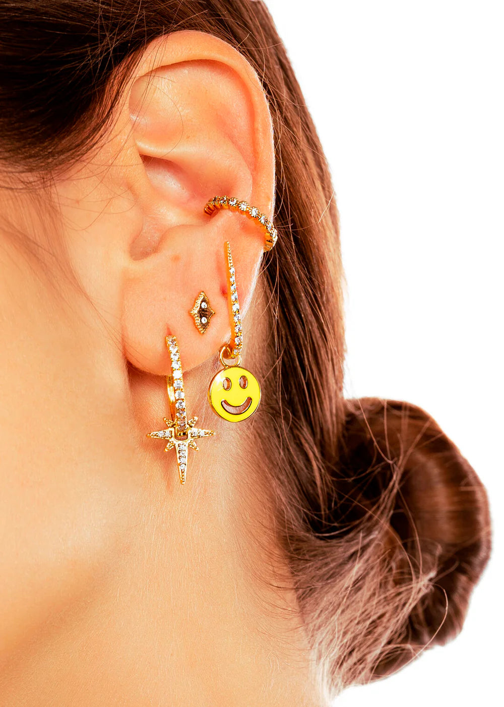 BOUCLES D'OREILLES - DIWALI HOOPS