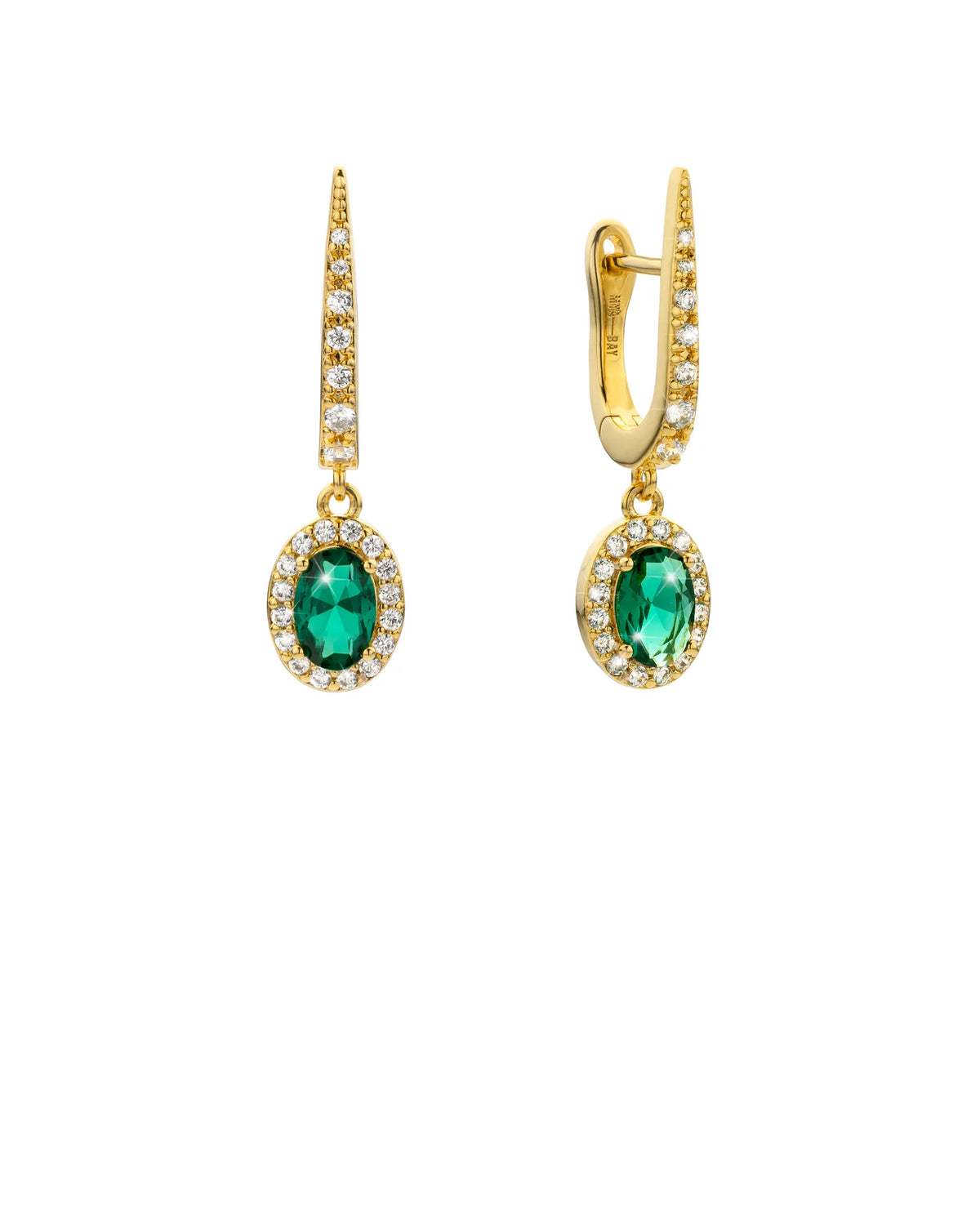 BOUCLES D'OREILLES - GREEN DYNASTY