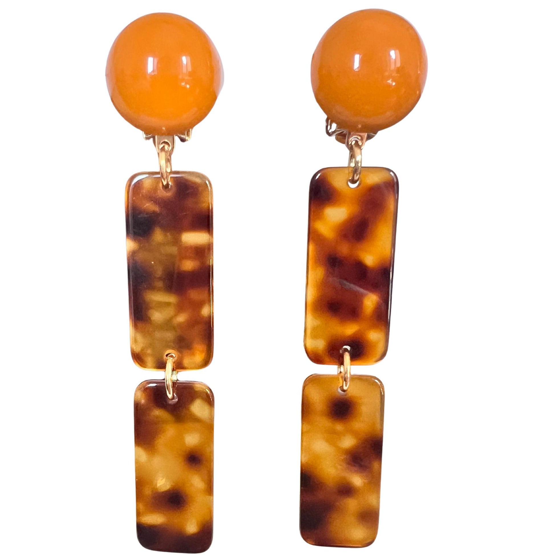 Boucle d'oreilles FRANCINE BRAMLI: ECAILLE 61 DOUBLE
