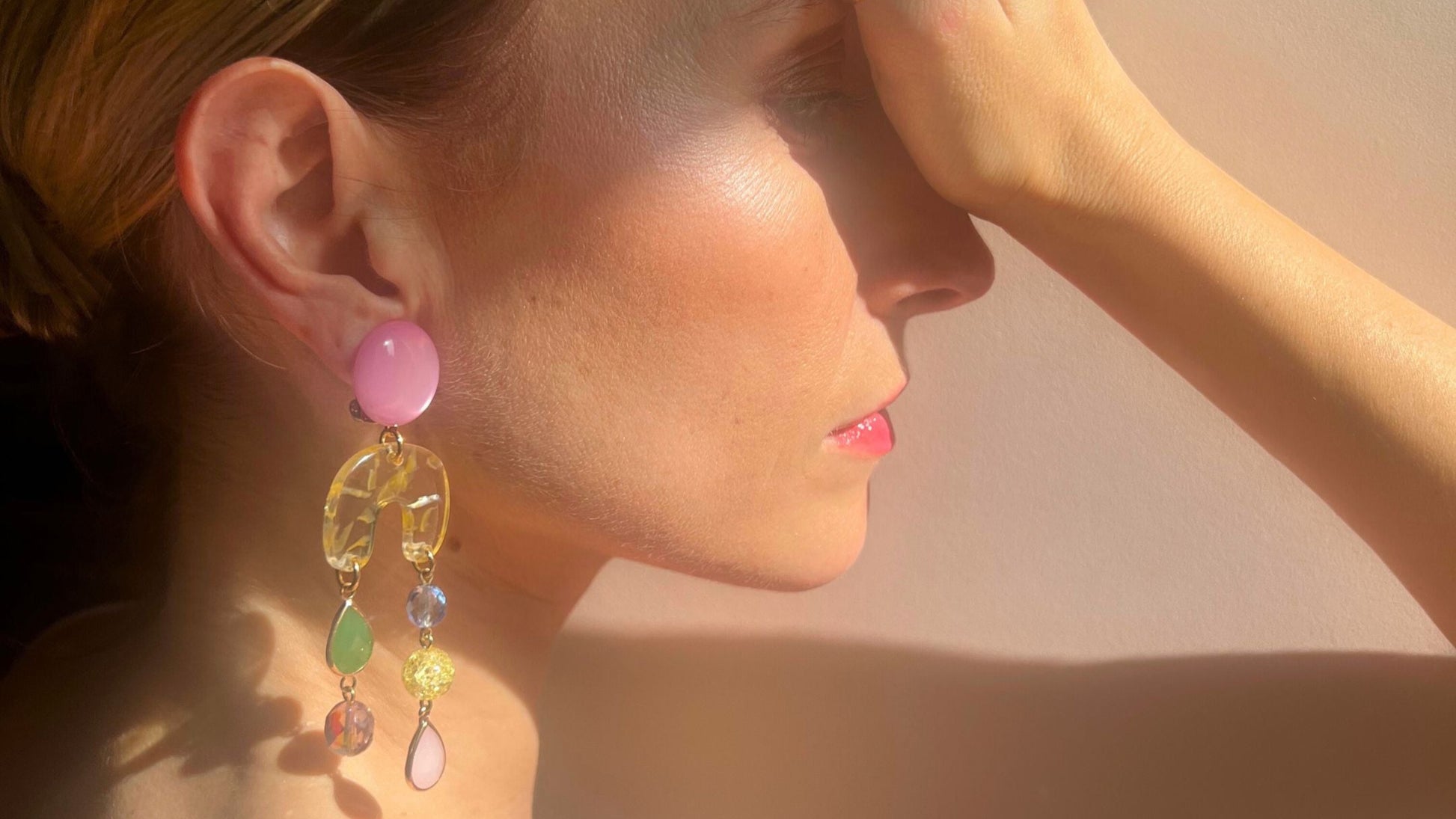 Boucle d'oreilles FRANCINE BRAMLI: Edition limitées PIERRES FINES