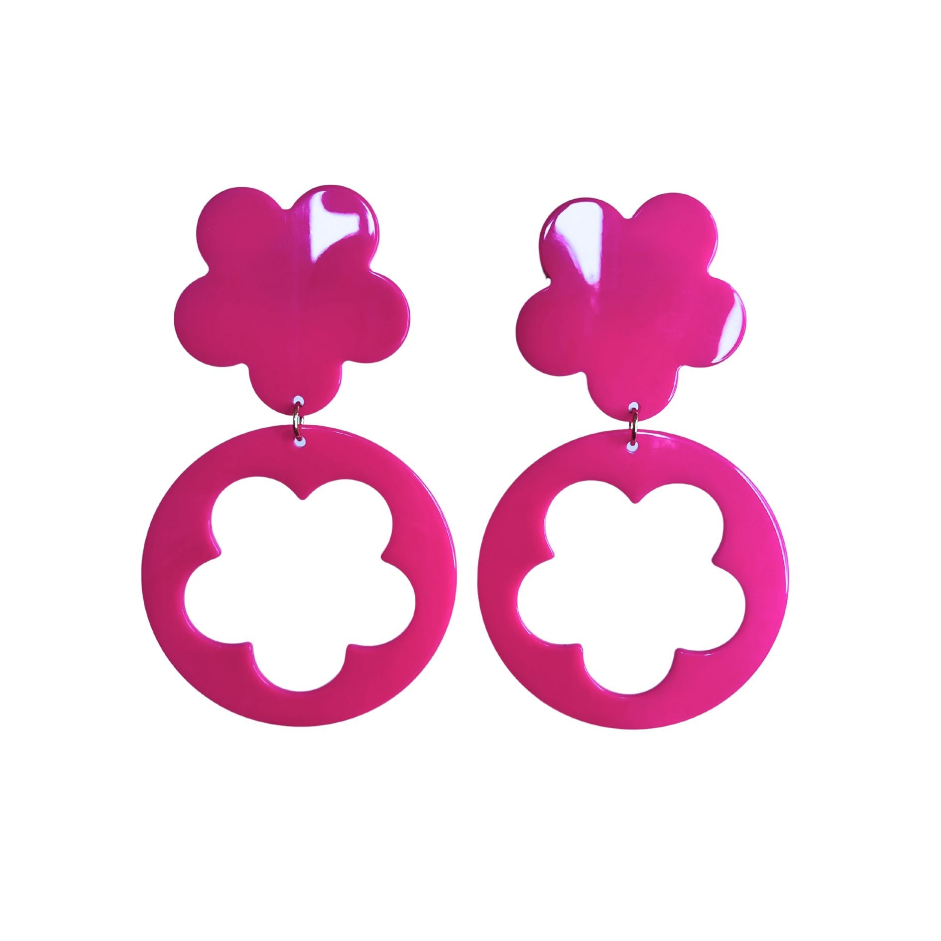 Boucles d'oreilles Francine Bramli: FLEURS EDITION LIMITÉE