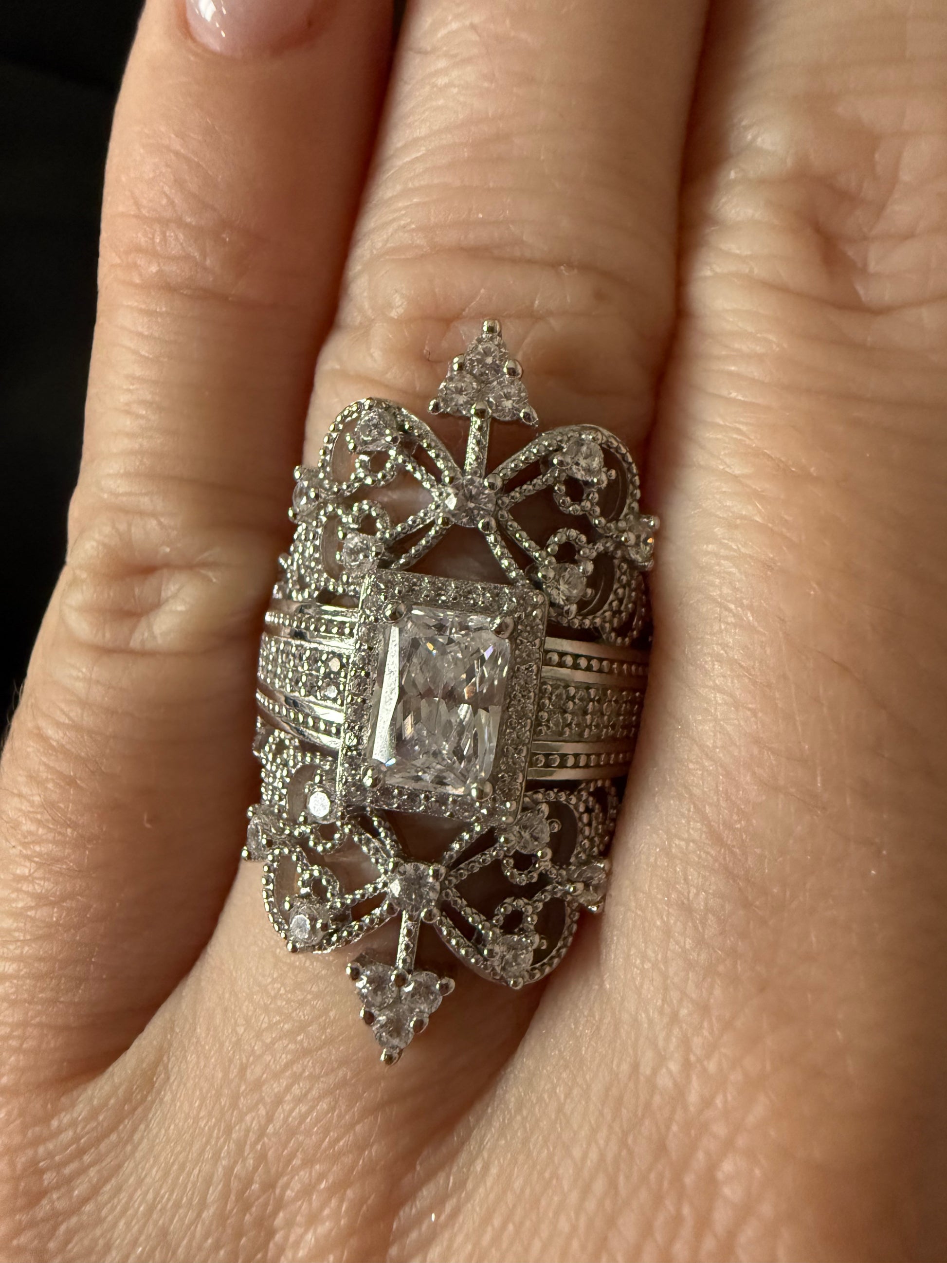 Bague arabesque argent Niiki