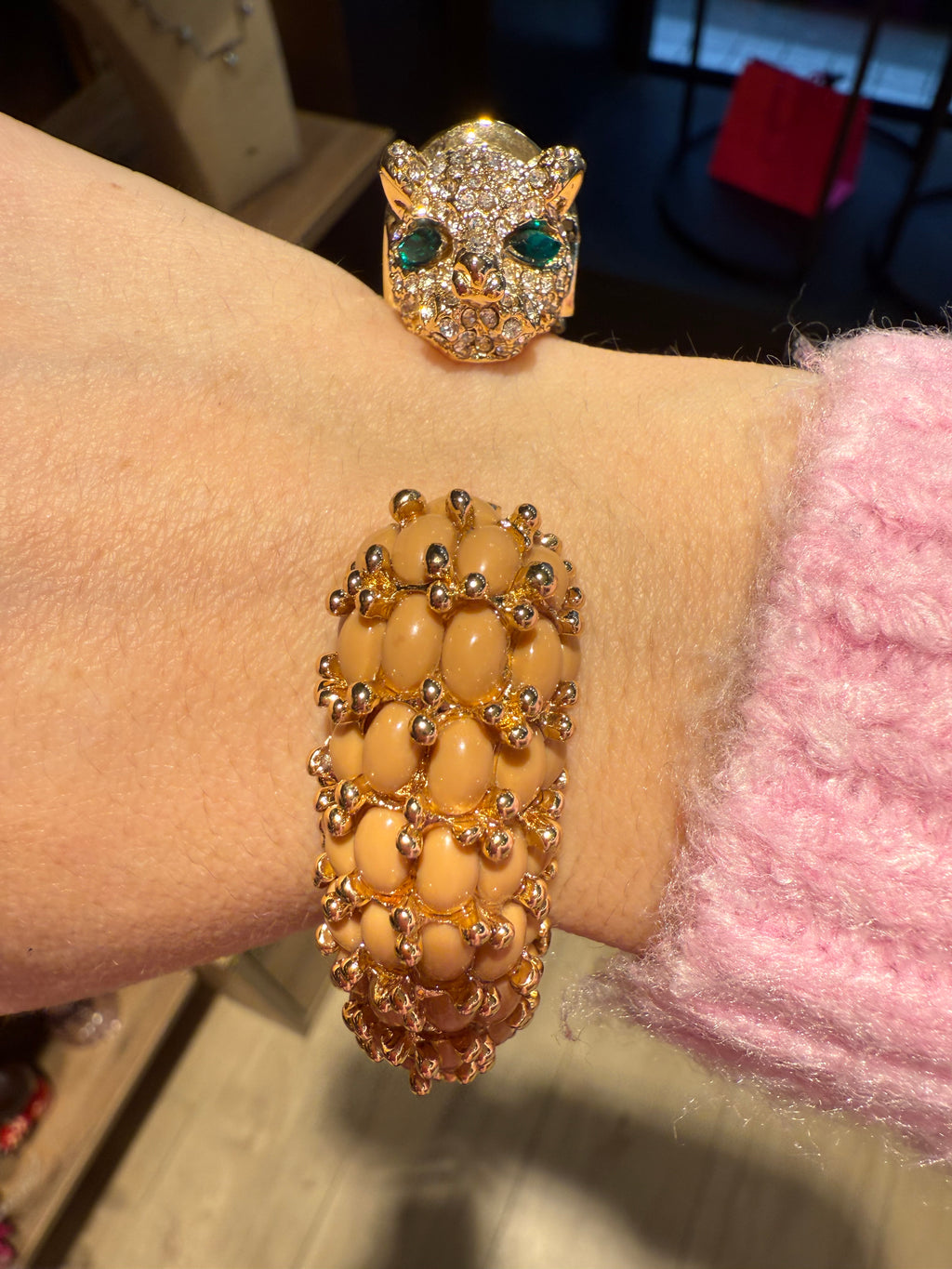 BRACELET JONC TIGRE