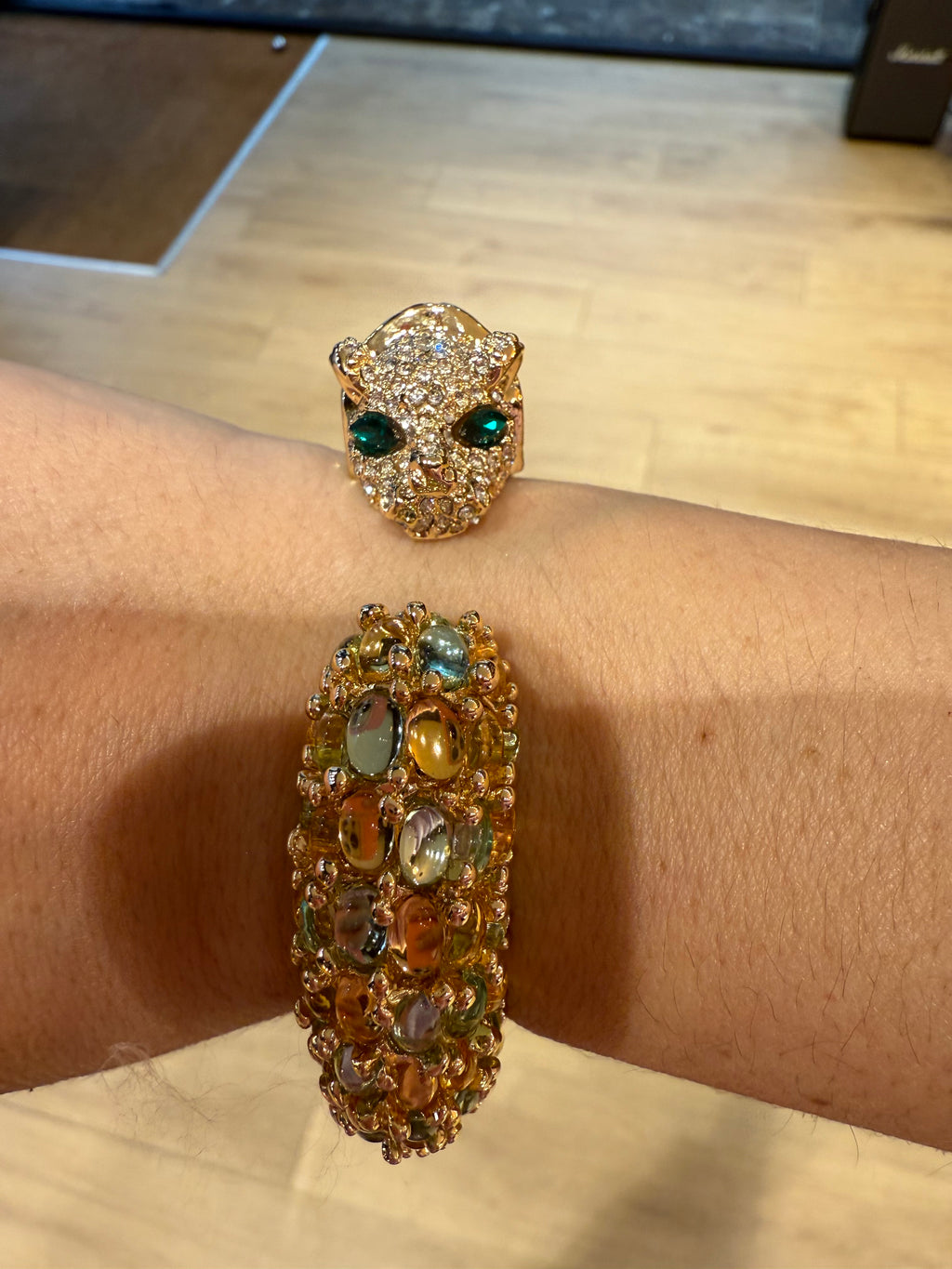 BRACELET JONC TIGRE
