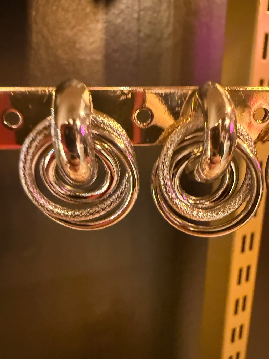 BOUCLES D'OREILLES NOEUD ARGENTÉ