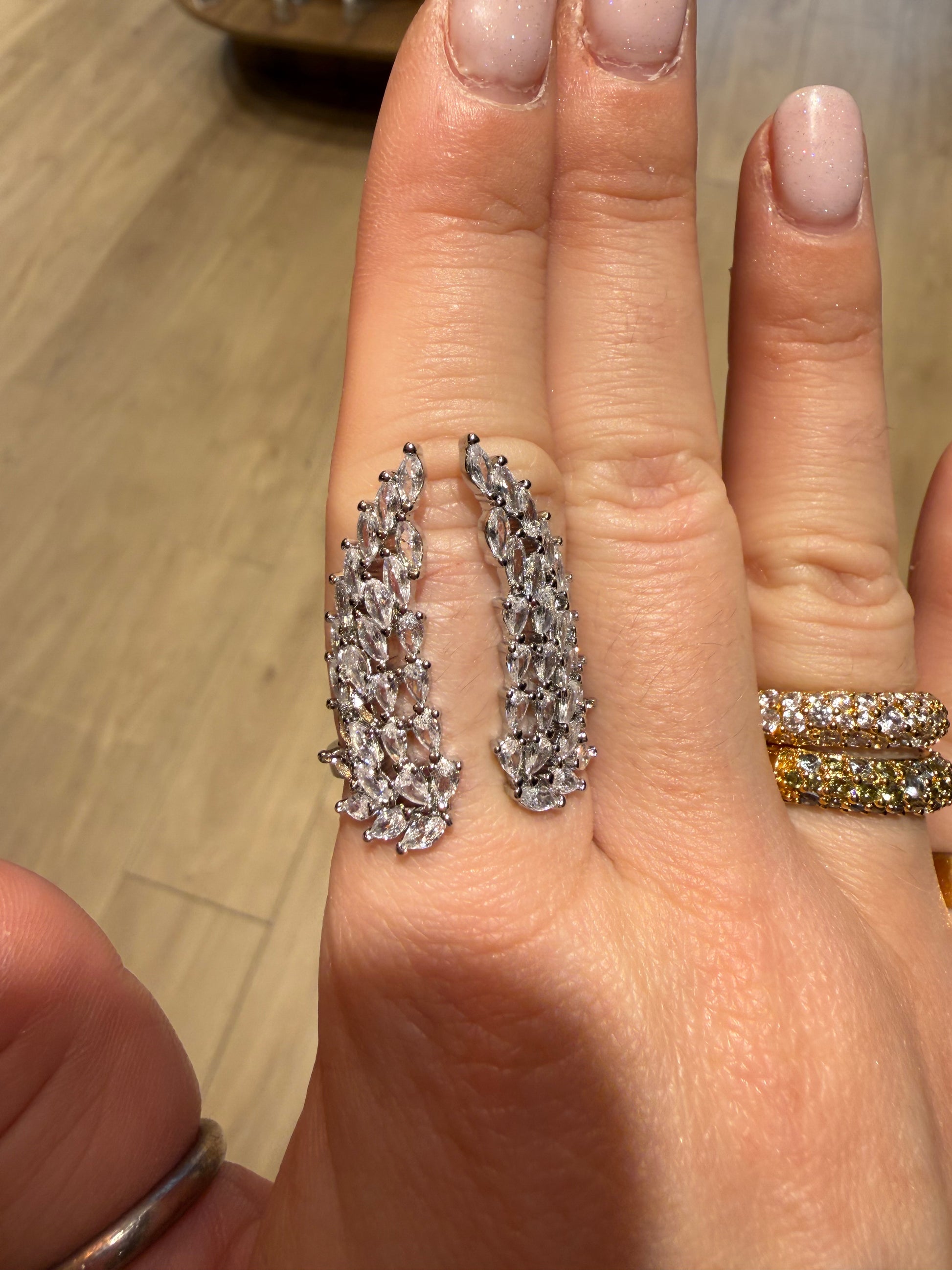 BAGUE AILES D'ANGE ARGENTÉ