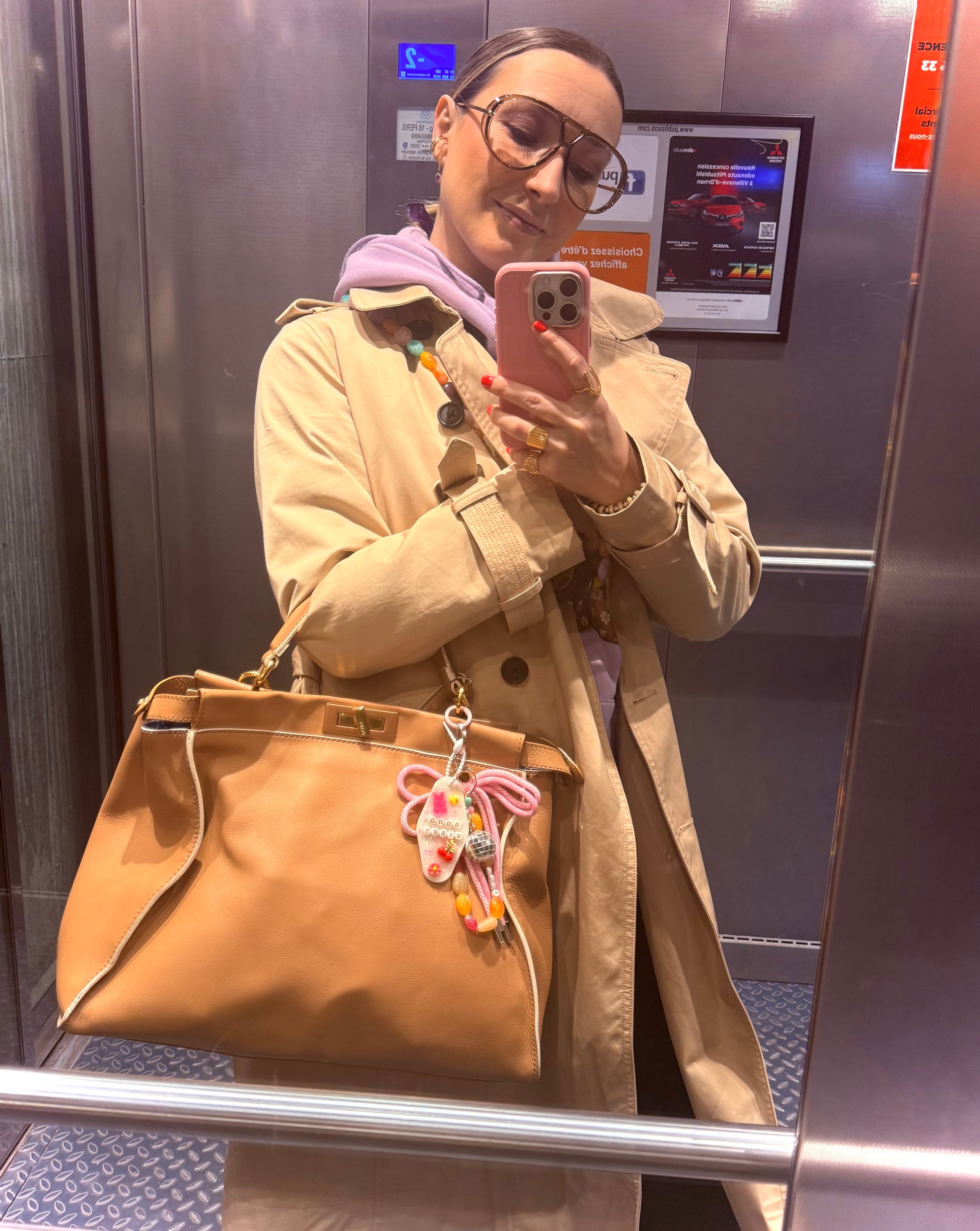 PORTE CLÉS OU GRIS GRIS DE SAC "GIGI X LES GRIS GRIS DE MATHILDE"