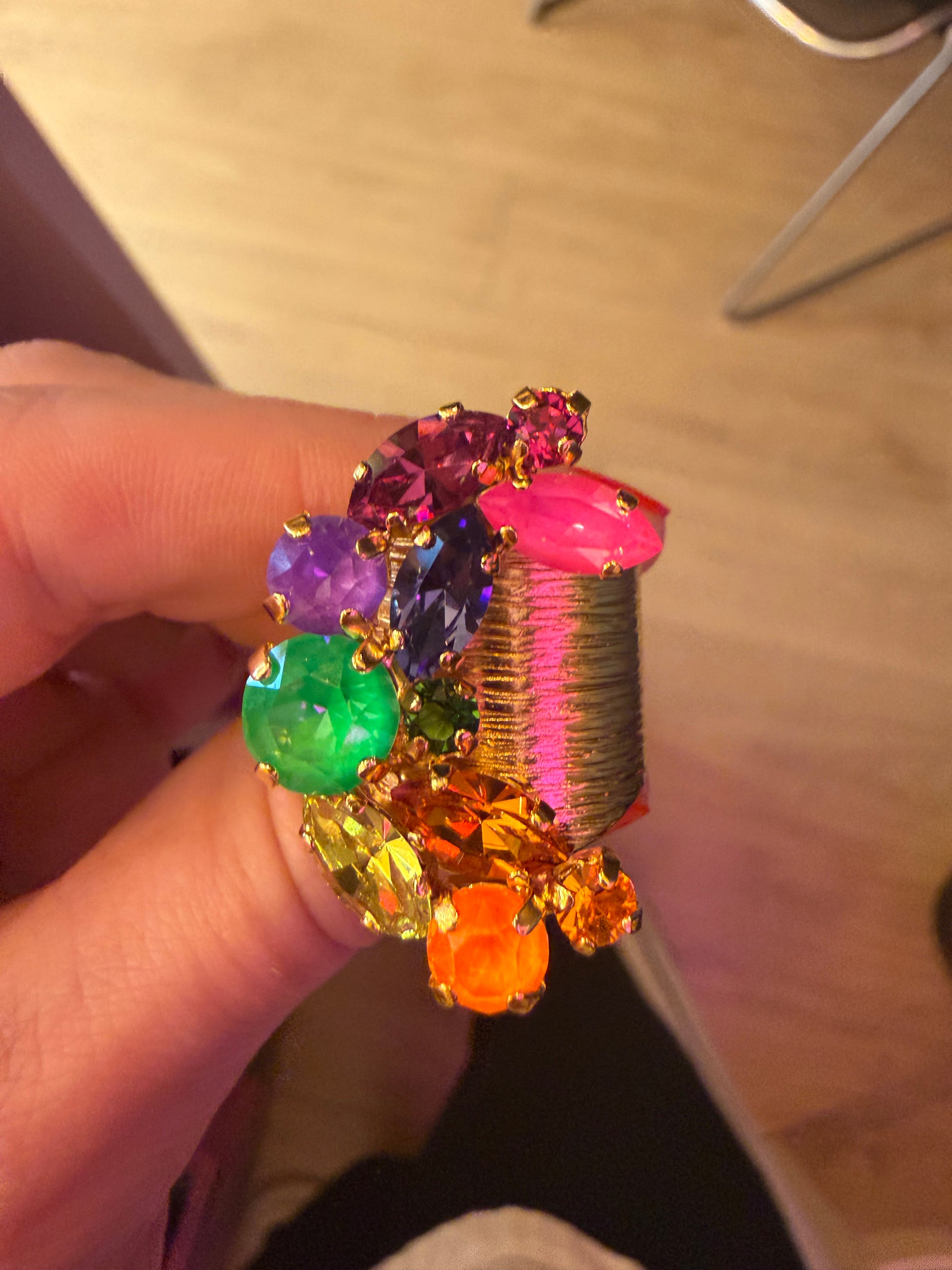 BAGUE DEMI LUNE TUTTI FRUTTI ÉTÉ 26