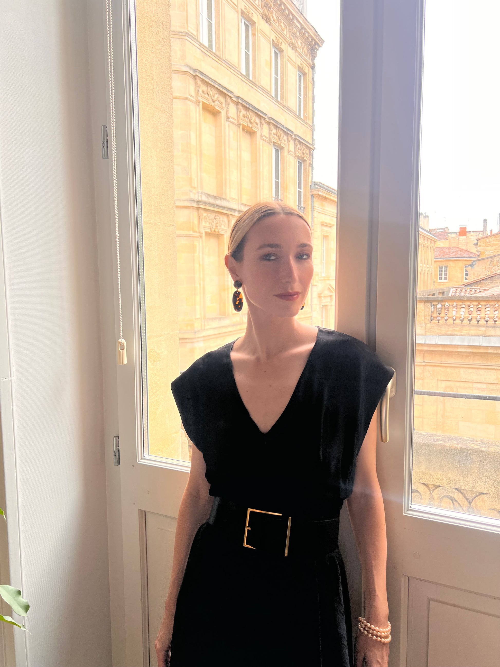 Boucles d'oreilles Francine Bramli: EDITION LIMITÉE ECAILLE