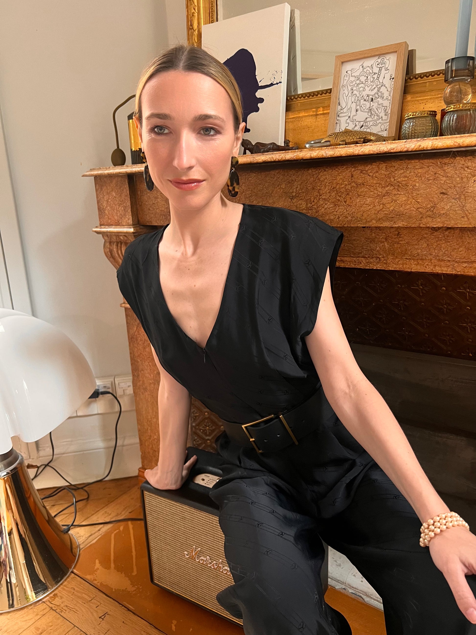 Boucles d'oreilles Francine Bramli: EDITION LIMITÉE ECAILLE
