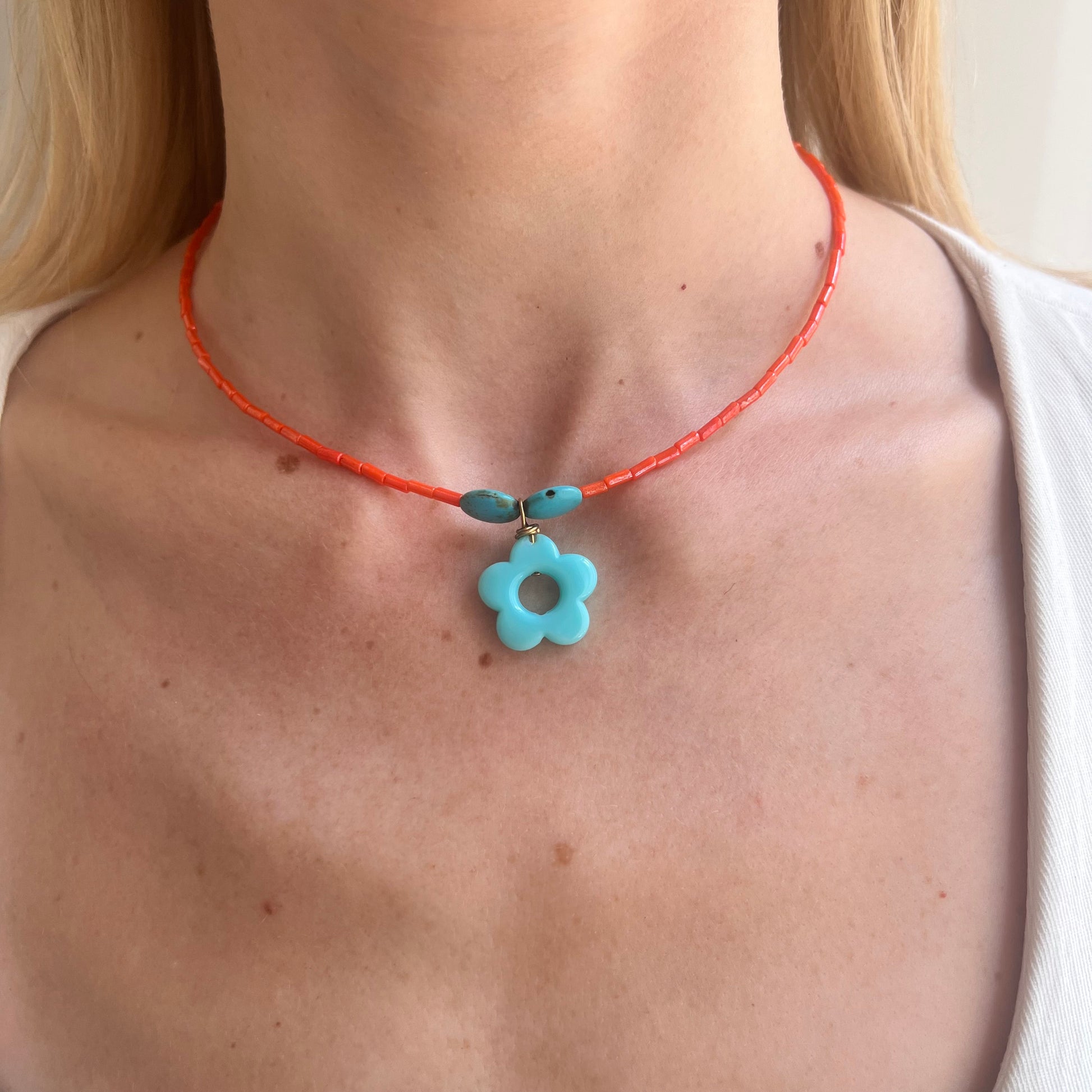Collier ZEST'IN ORANGE