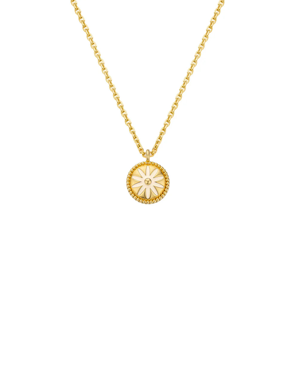 COLLIER - IVORY FLOWER