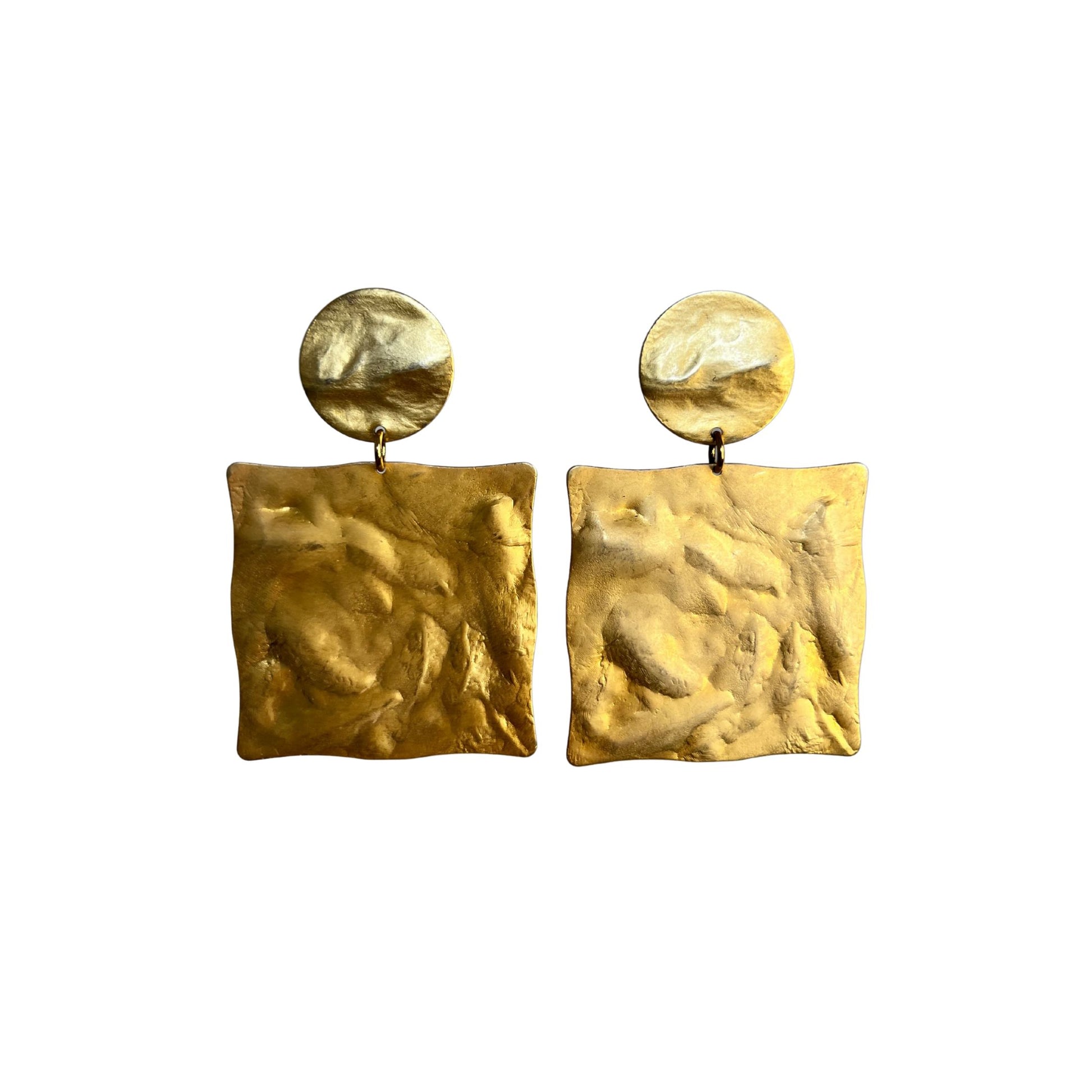 Boucles d'oreilles Francine Bramli:  La Splendide Doré