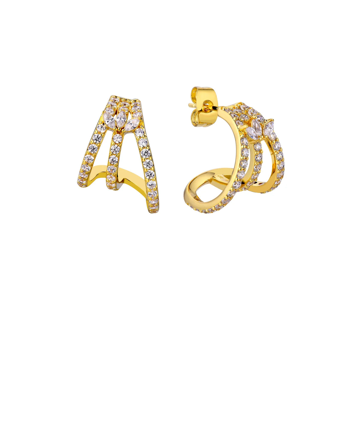 BOUCLES D'OREILLES - MALIA or