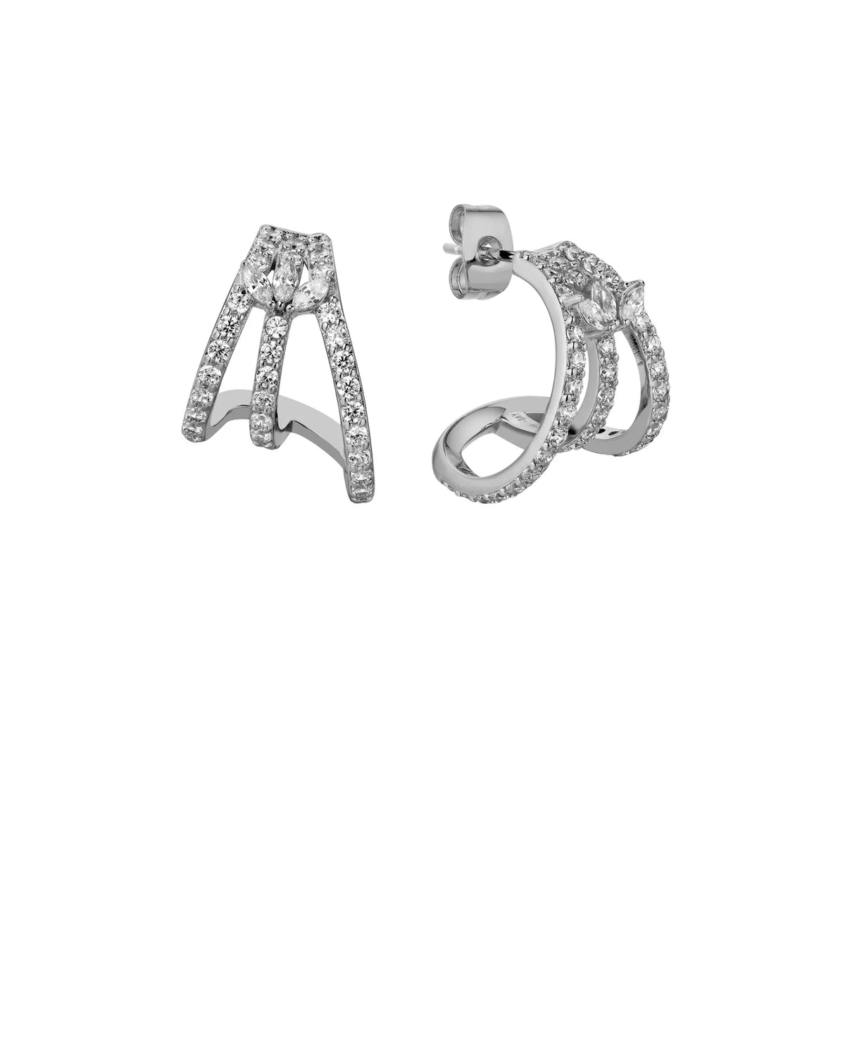 BOUCLES D'OREILLES - MALIA silver
