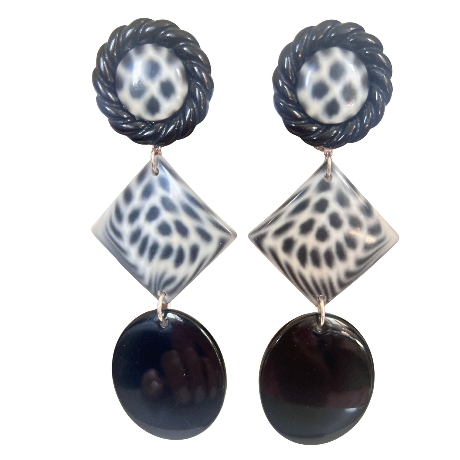 Boucles d'oreilles FRANCINE BRAMLI: PIECE UNIQUE