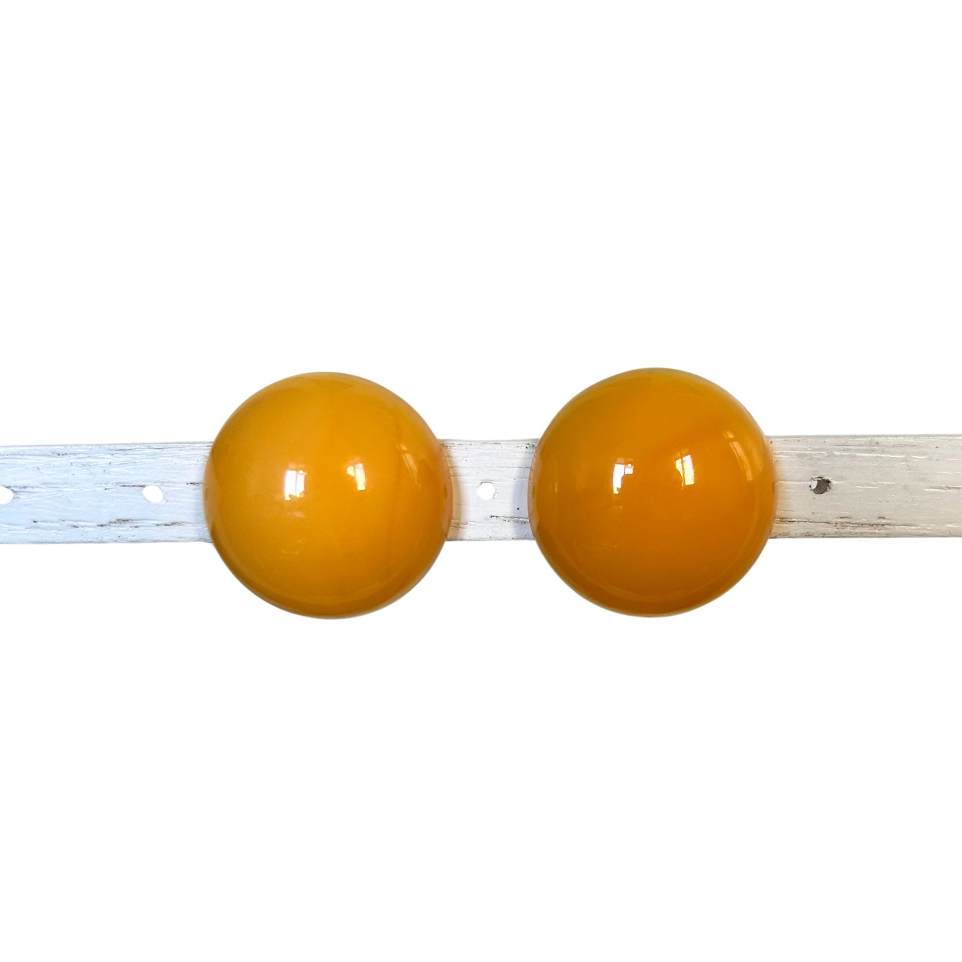 Boucle d'oreilles FRANCINE BRAMLI: RAINBALL XL ORANGE