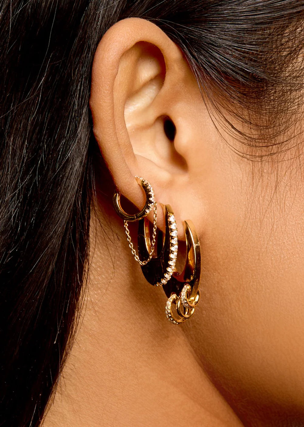 BOUCLES D'OREILLES - ROCK STELLAR (MONO BOUCLE)