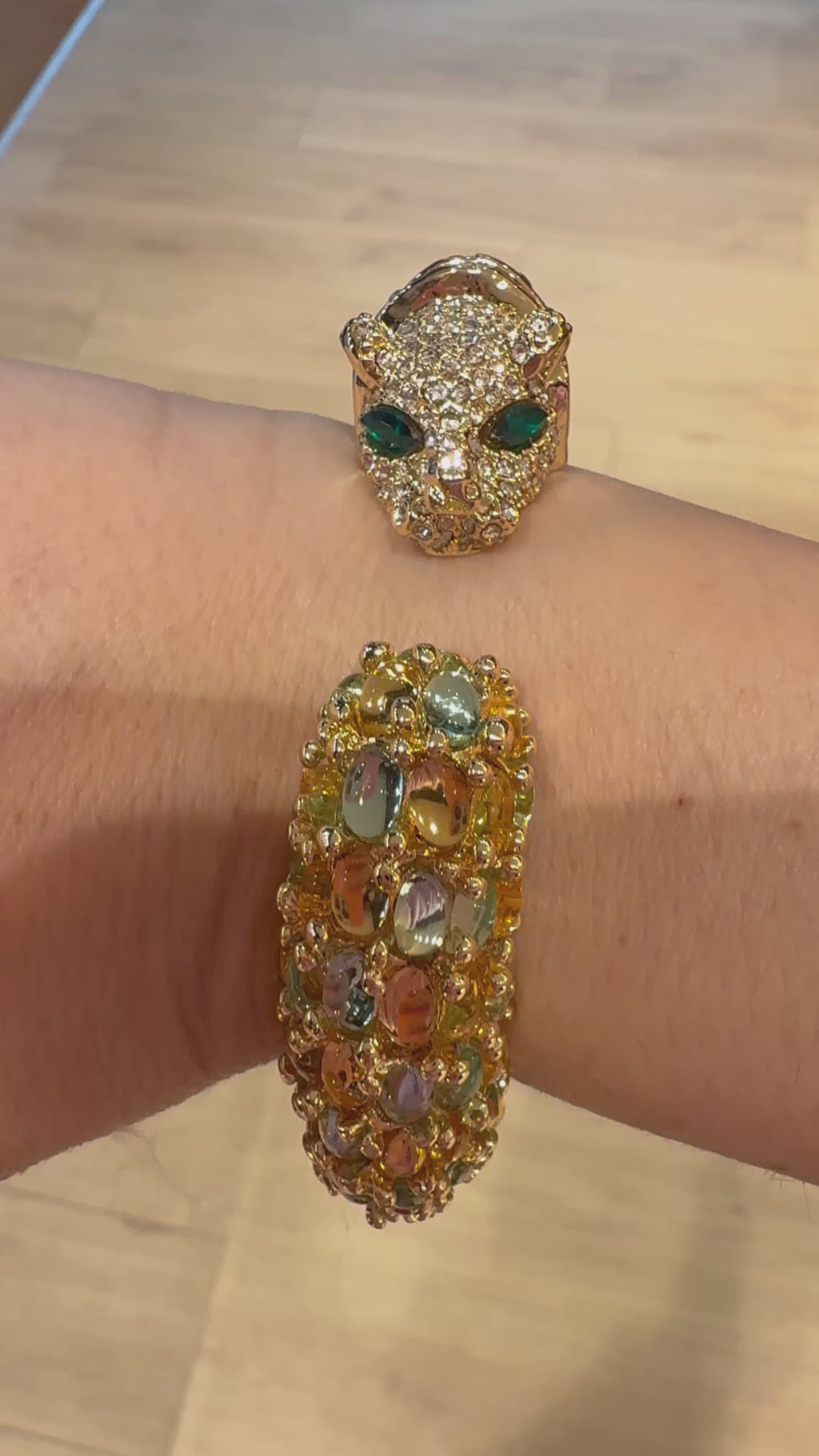 BRACELET JONC TIGRE