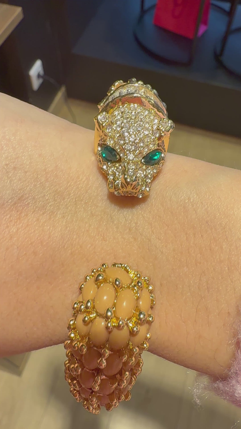 BRACELET JONC TIGRE